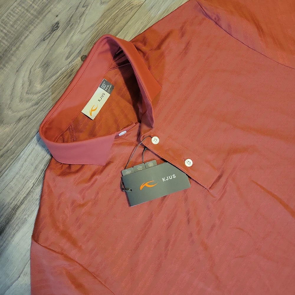 KJUS Luis Polo Shirt Mens 54/XL Comfort Fit  Performance Golf Stretch NEW